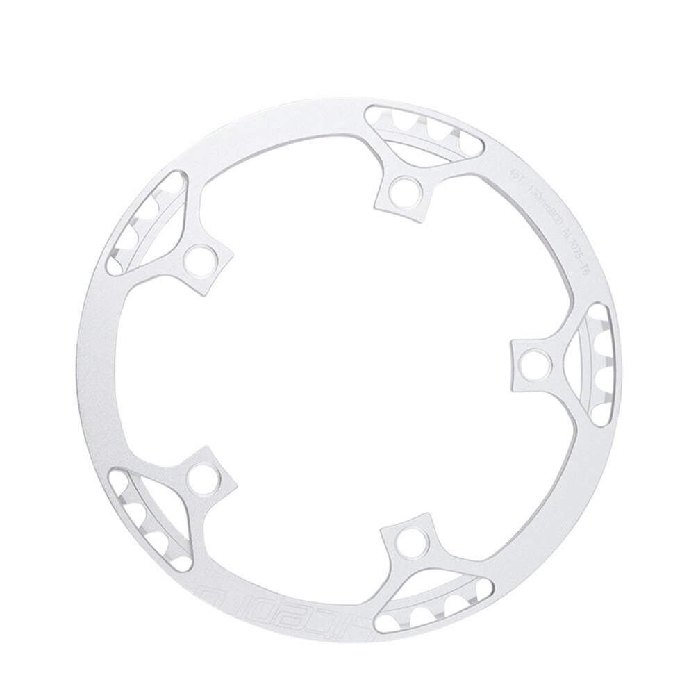 Litepro BMX Bicycle BCD130 Single Disc Gear Round Plate Crankset 45/47/53/56/58T Folding Bike Chainwheel Crank Chainring