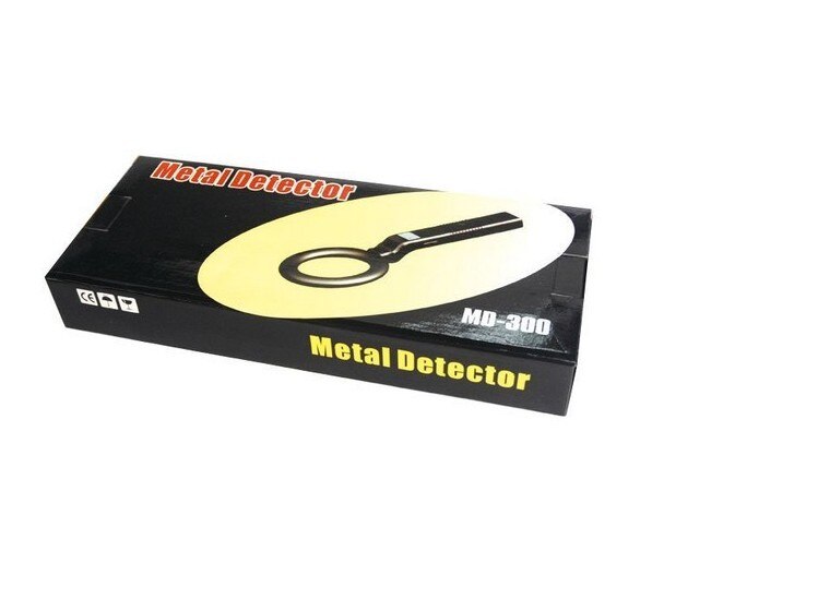 Mini detector MD-300 escáner portátil detector de Metales de seguridad Detector de metales de alta sensibilidad MD300