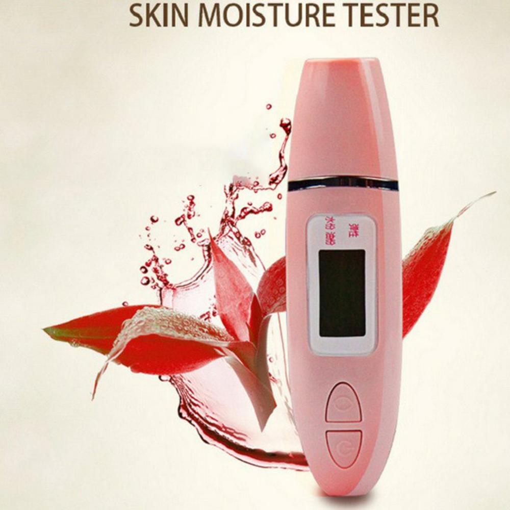 Draagbare Lcd-scherm Digitale Huid Detector Pen Gezicht Water Olie Analyzer Huid Vocht Monitor Detector Reizen Home Skin Tester