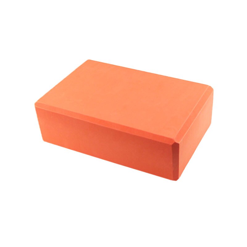 Eva Yoga Baksteen Blok Pilates Oefening Fitness Tool Oefening Workout Stretching Aid Body Vormgeven Gezondheid Training Apparatuur: Orange
