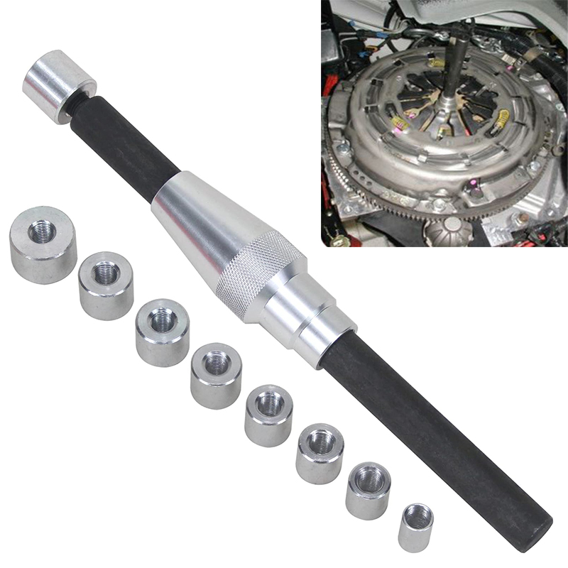 Kit de herramientas de alineación de embrague Universal, herramientas correctoras de orificios de alineador de embrague con 8 colecciones, herramientas automotrices de rango de 11 ~ 25mm, 10 Uds.