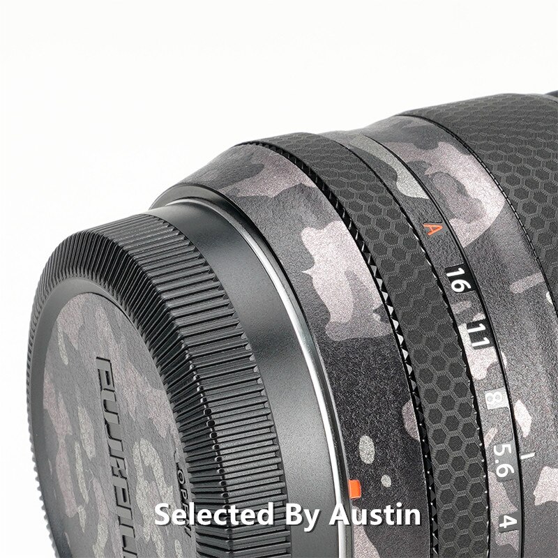 Lens Decal Skin Sticker For Fuji XF35mm F1.4 R Protector Anti-scratch Coat Wrap Cover Case