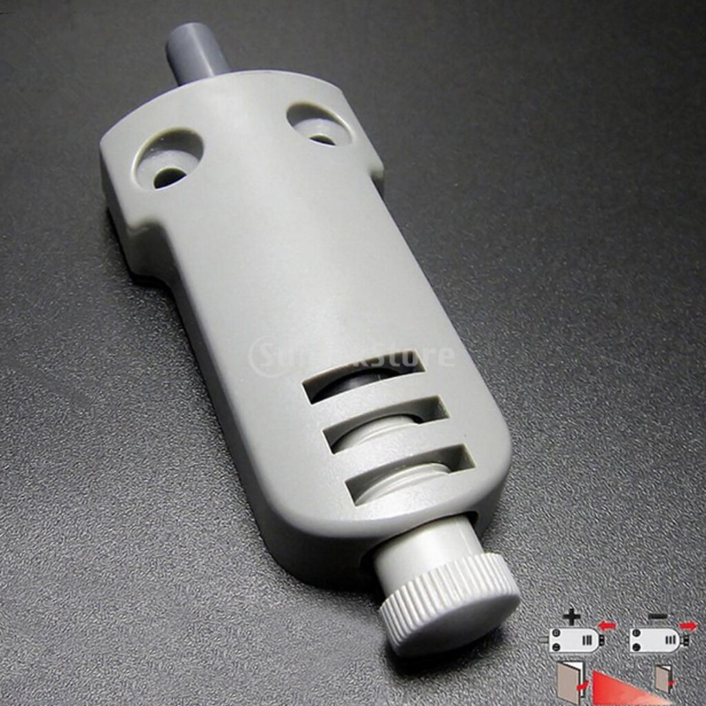 Wardrobe Cabinet Door Damper Heavy Duty Door Soft Close Buffer Cushion- Gray