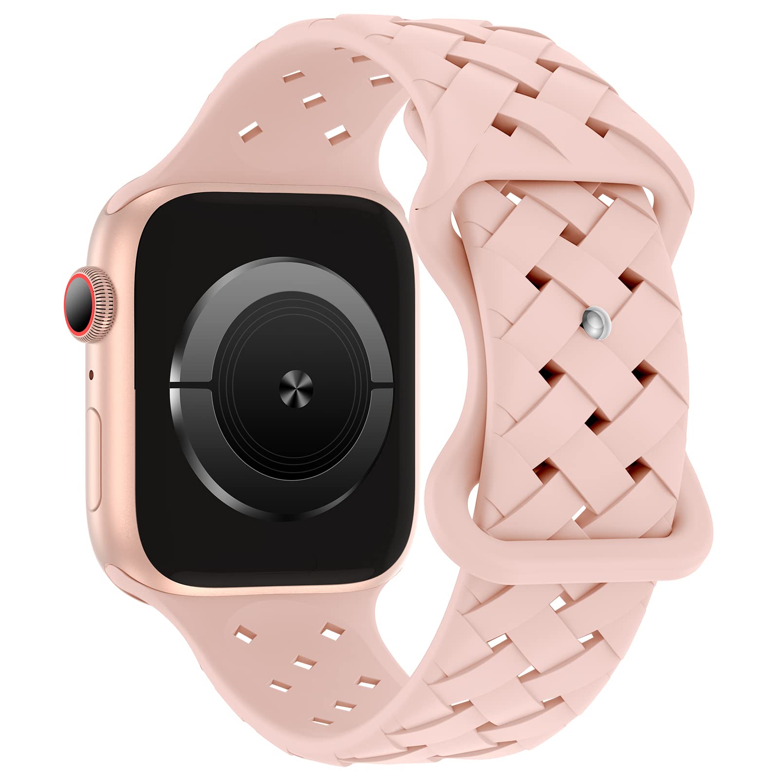 Strap For Apple Watch Band 44mm 40mm 45mm Braided 49mm 41mm 42mm Breathable correa bracelet iwatch series 9 8 7 se 3 5 6 ultra 2