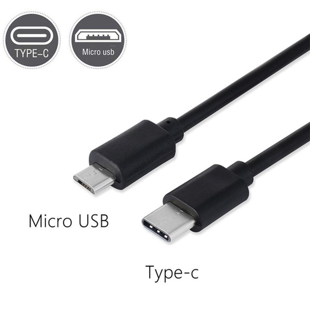 Type C USB-C Naar Micro Usb Kabel Voor Samsung Xiaomi Micro B Usb Type C Cord Male Naar Male Compatibel voor Macbook Snelle Lading Data