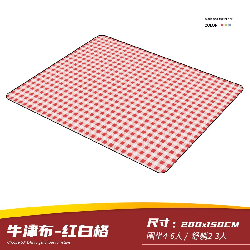 Esterilla para exteriores, utensilios de cocina para acampada, cubierta impermeable para acampada, playa, mar, accesorios de Picnic plegables, manta de Picnic portátil: Style 5