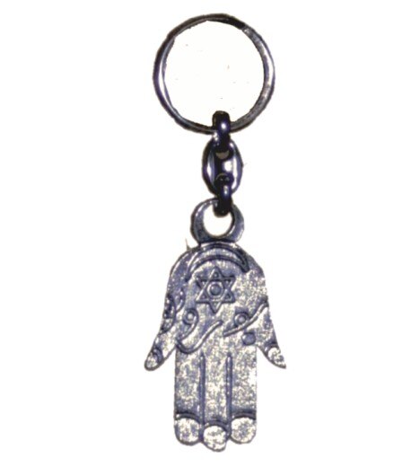 Sleutelhanger Amulet Hand Van Fatima (Voorbereid En Ritualized Bescherming