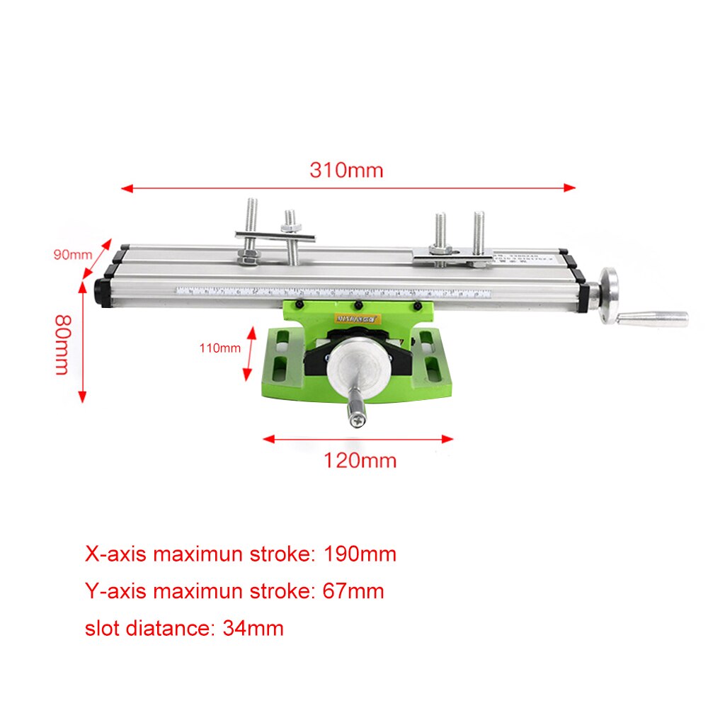 Mini Woodworking Machine Precision Multi-function Router Table Milling Machine Bench Drill Vise Fixture Work Table Workbench