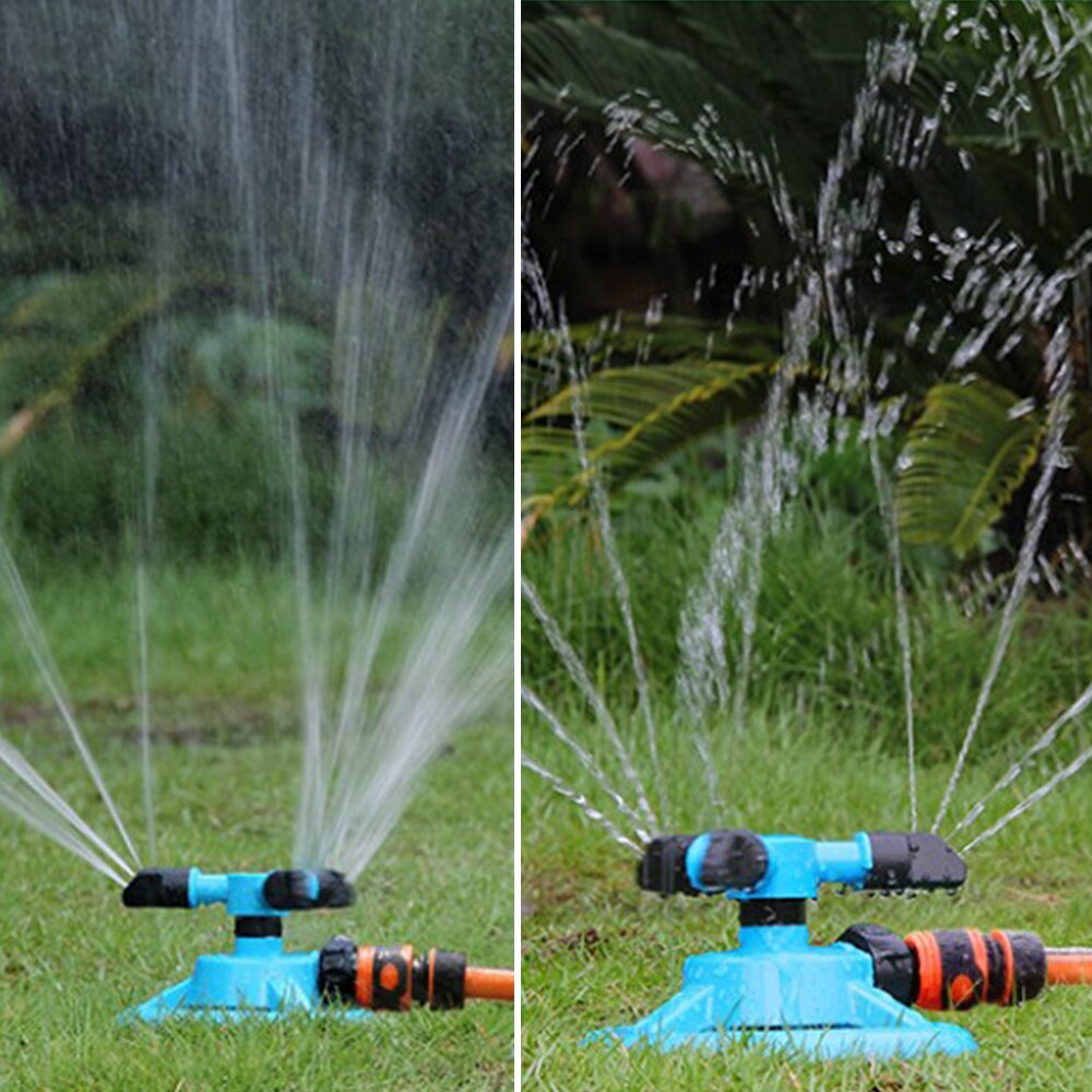 Irrigatori automatici da giardino a 360 gradi irrigatore per acqua rotante per prato inglese