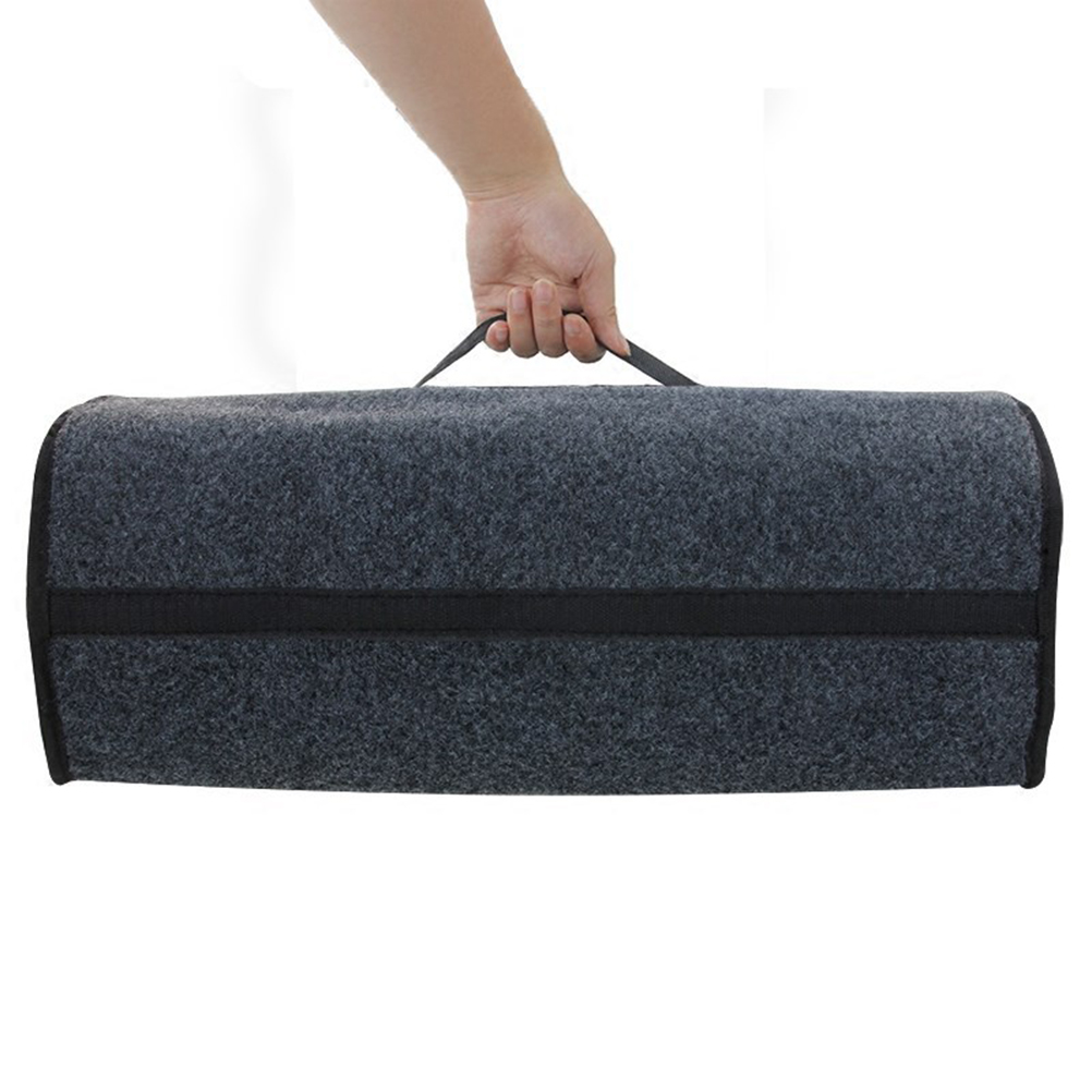 Car Trunk Storage Box Foldable Auto Trunk Organizer Vehicle Sundries Container
