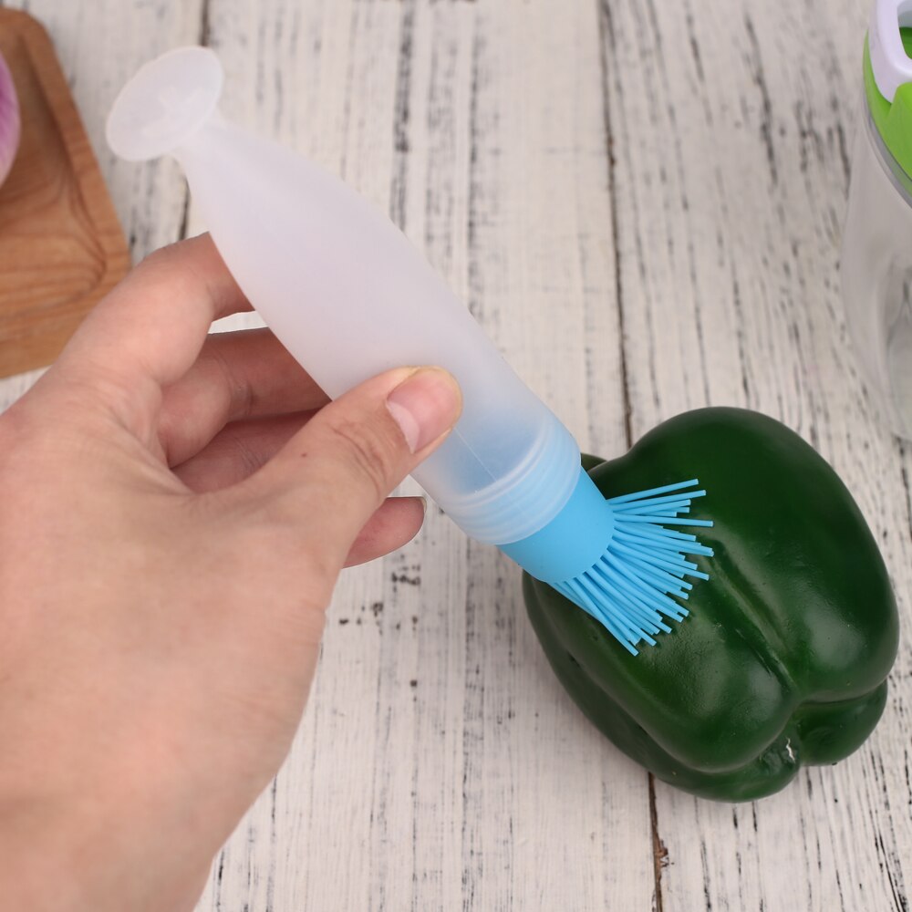 BBQ Oiler Oil Bottle Silicone Accessories Cooking Tool Environmental Economic Oil Brush Barbecue Baking Cake Pastry Home