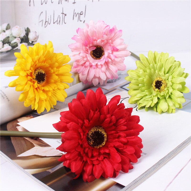 1PCS African chrysanthemum flower wedding flower artificial flower silk flower decoration for home table accessorie