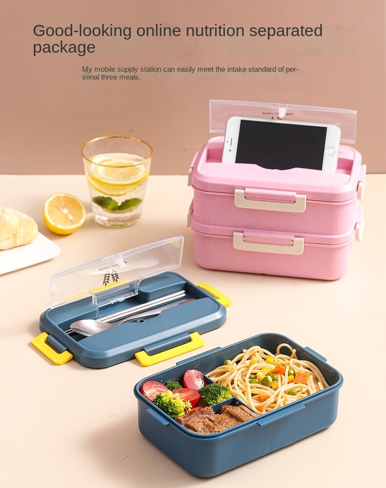 Office worker student lunch box set thermal insulation portable bento lunch box for kids lunch bento lunch box