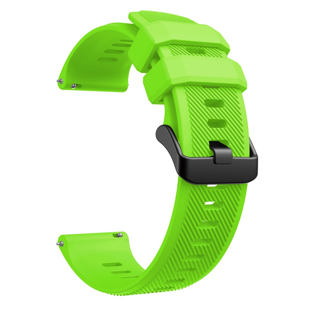 Voor Huami Amazfit GTR2 2e Gtr 47Mm Strap / Amazfit Stratos 2 3 Quick Release Siliconen Band Armband Horlogebanden polsband Correa: Green