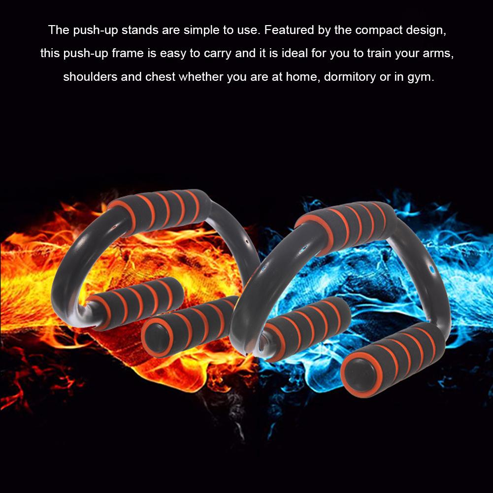 S Shape Push-Ups Bars Push-Ups Stands Met Antislip Handvat Voor Mannen Vrouwen Pull Ups Sterkte training Dagelijks Workouts