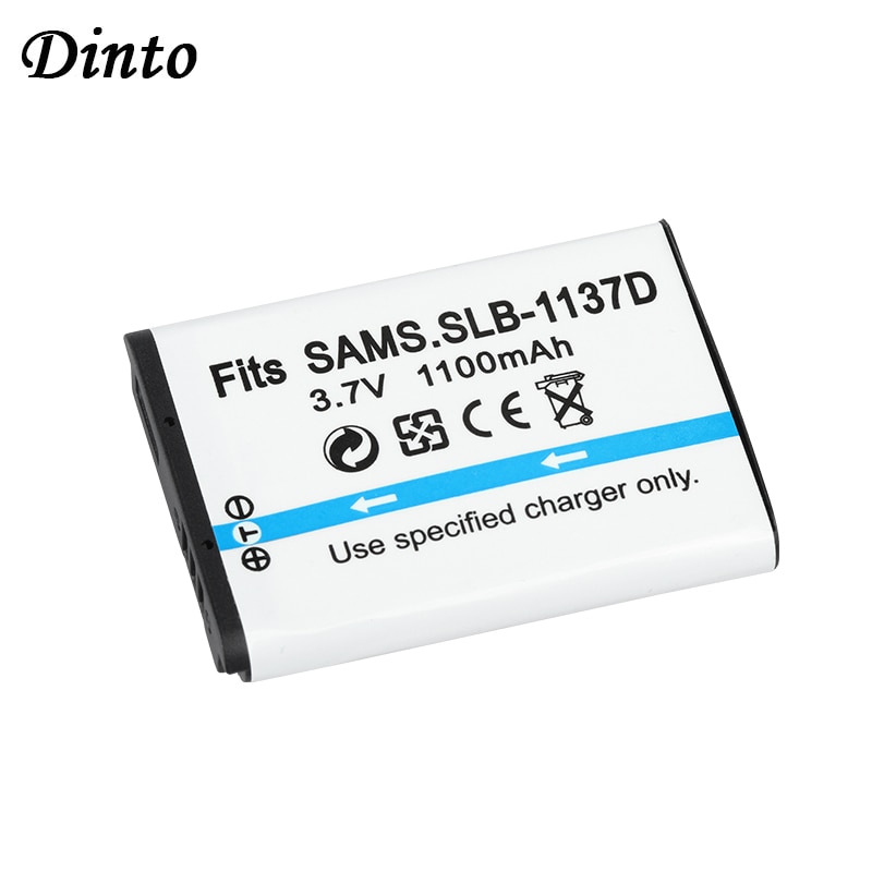 Dinto 1 Pc 1100 Mah SLB-1137D SLB1137D Slb 1137D Camera Batterij FNP-60 FNP60 Li-20B Li20B K5000 Batterijen Voor Samsung L74 NV11