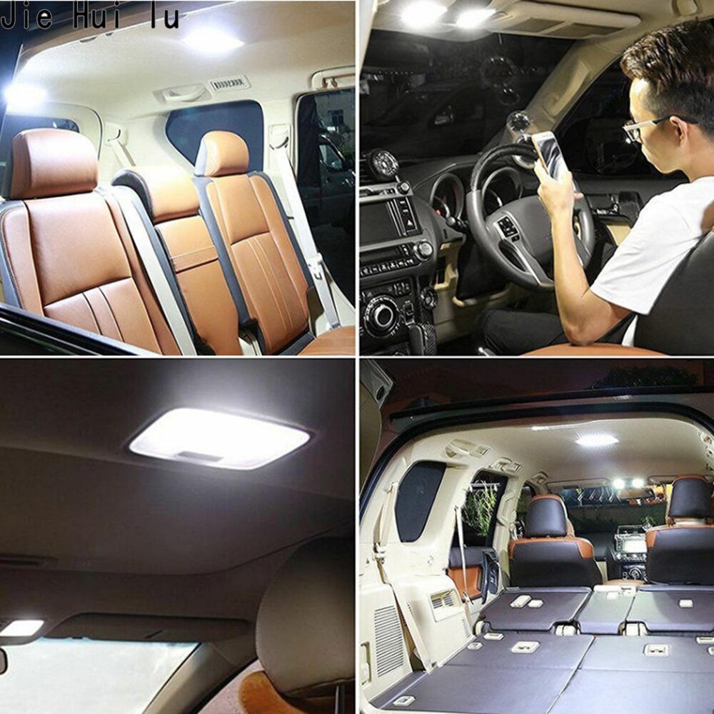 12v 36 led kjøretøy bil interiør lys kuppel tak tak lesepanel bagasjerommet lampe pære bil styling nattlys
