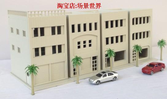 1:150 anteil Harz Modell Szene Layout Japanischen Alte Wohn Gebäude II Straße