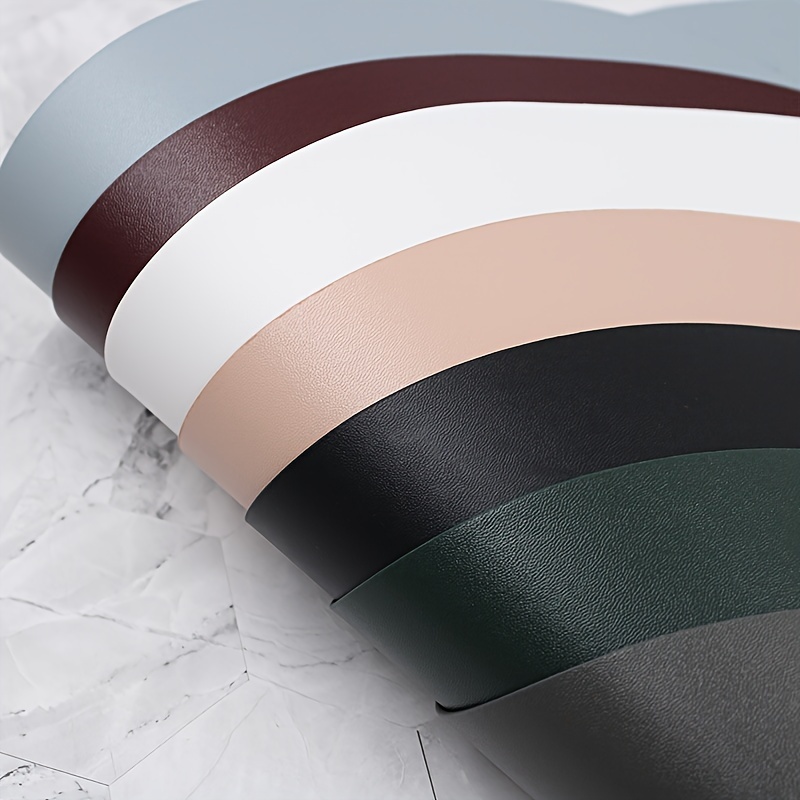 Oval small Mouse Pad Single-sided Solid Color Universal Non-slip Pad Mouse Pad Suitable for Laptop Office Leather Gaming Mouse P