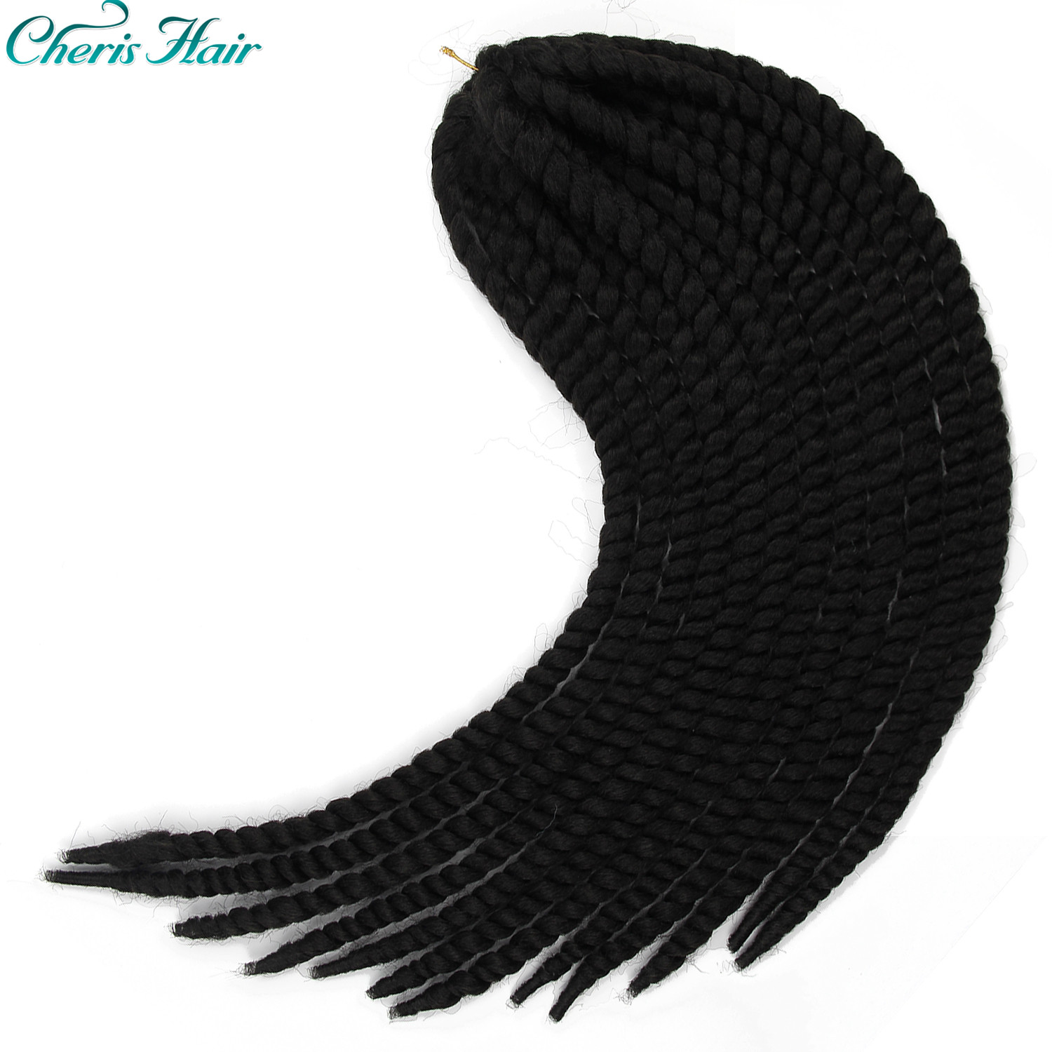Tresses sénégalaises bouclées bouclées en Fiber synthétique, de grande taille, de couleur ombrée, tresses au Crochet, 22 pouces: T1B / 33