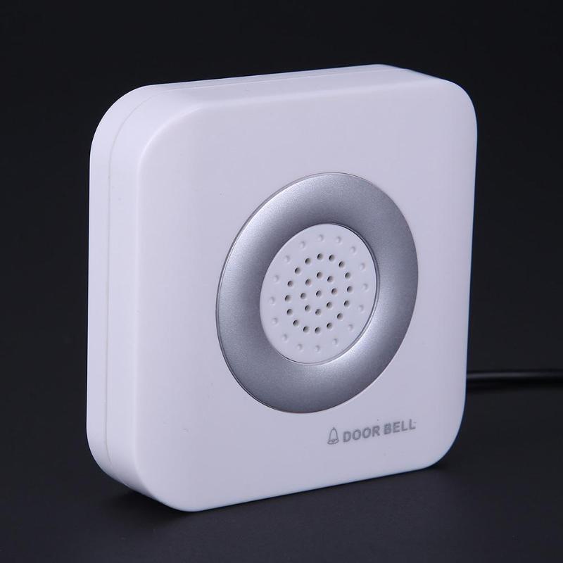 Timbre con cable de 12V , sistema de Control de acceso de 4 hilos, puerta exterior de Hotel para el hogar, herrajes para puerta con timbre, mejora del hogar