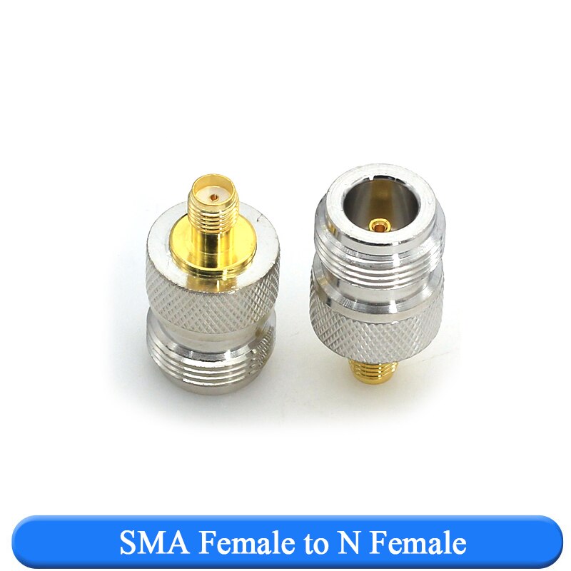 Connecteurs SMA à N, Type mâle femelle RF, adaptateur, Kit de Test, convertisseur, câbles de Transmission, connecteur N à SMA, 1 pièces: SMA-K to N-K