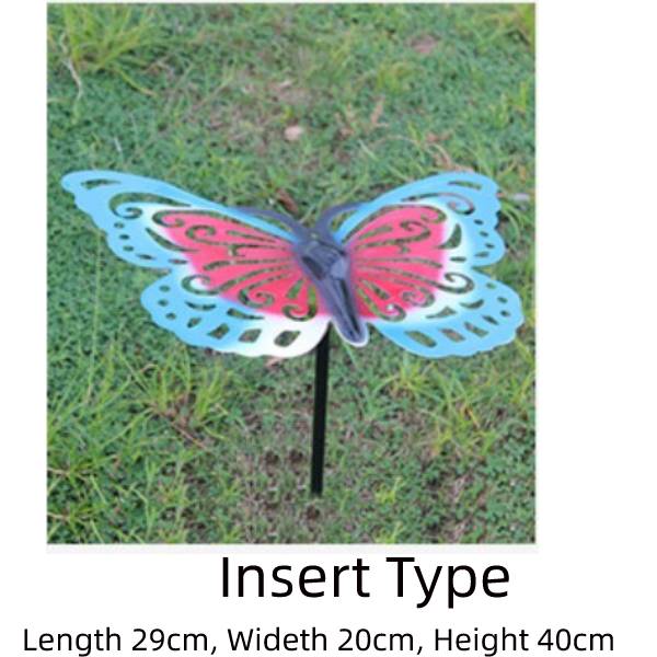 Grote Simulatie Vlinder Decoratie Ijzer Handwerk Outdoor Tuin Landschap Villa Dier Ornament Beeldjes: C2