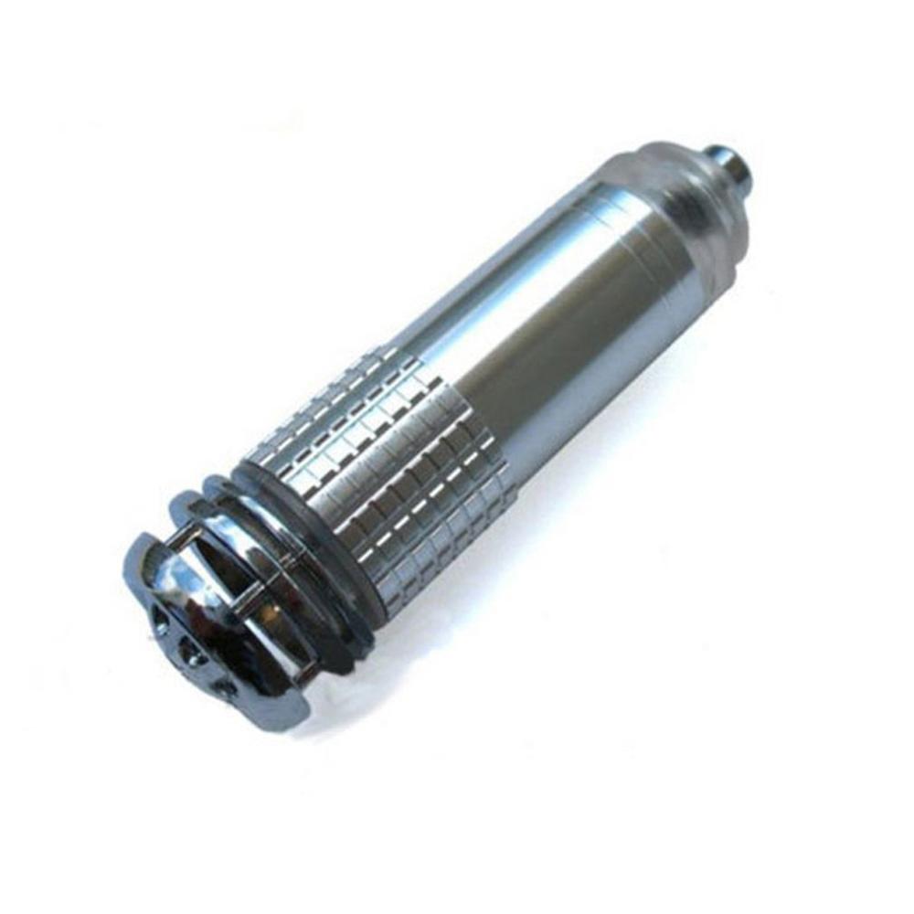 12V Car Air Purifier Universal Mini Auto Car Fresh Air Anion Ionic Purifier Oxygen Bar Ozone Ionizer Cleaner Air Humidifier: Silver