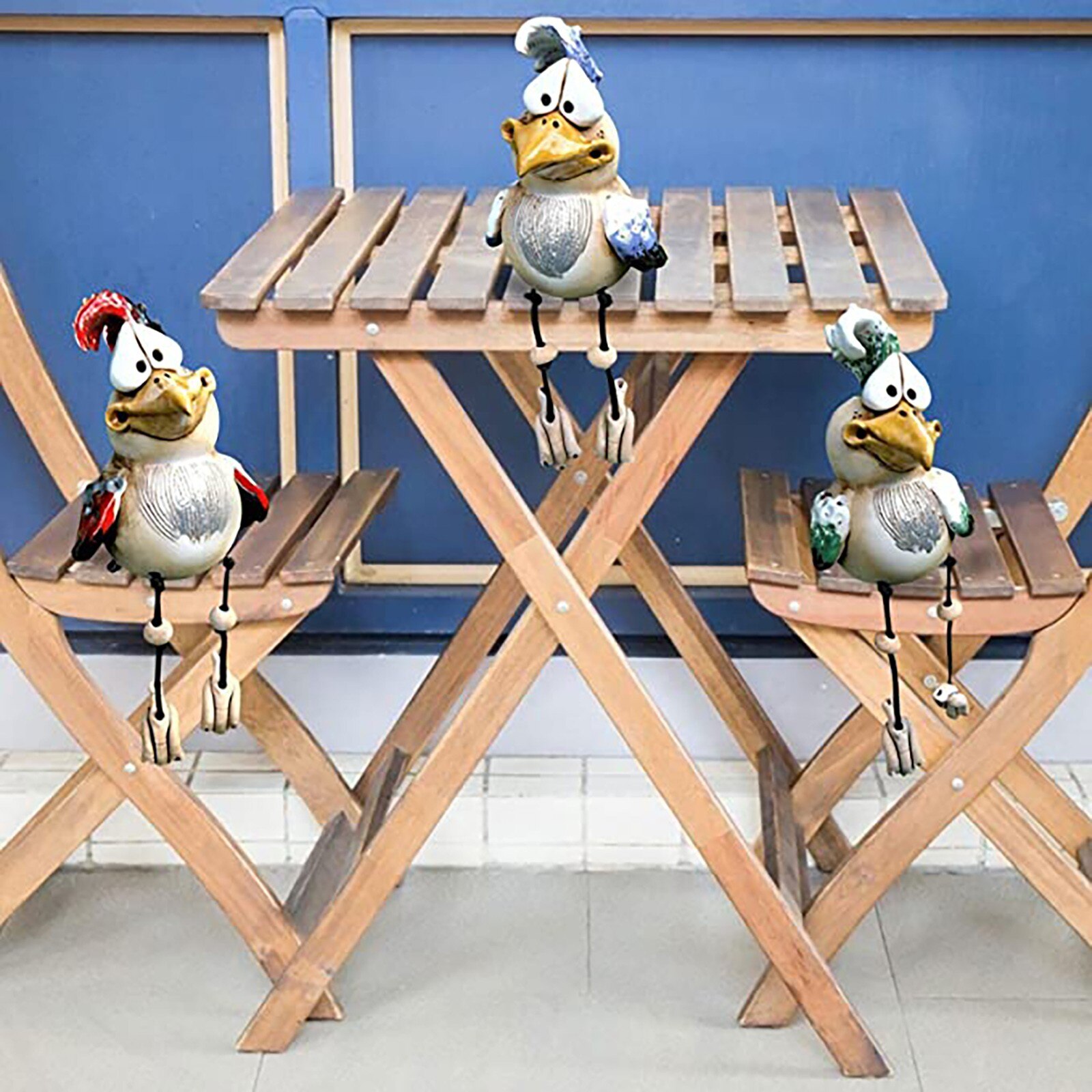 2022 Chicken Farm Farm Art-Backyard Decoration Courtyard Chicken Decoration Garden Statues Outdoor Yard Landscape Sculptures