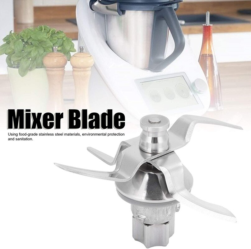Stainless Steel Blender Blade Replacement Parts For Vorwerk Thermomix TM6