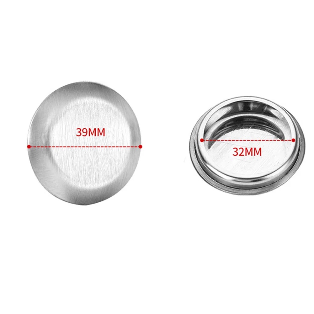 Faucet Hole Stopper Cover Kitchen Bathroom Faucet Hole Decorative Covers Stainless Steel Sink Plug Washbasin Accessories: Yellow