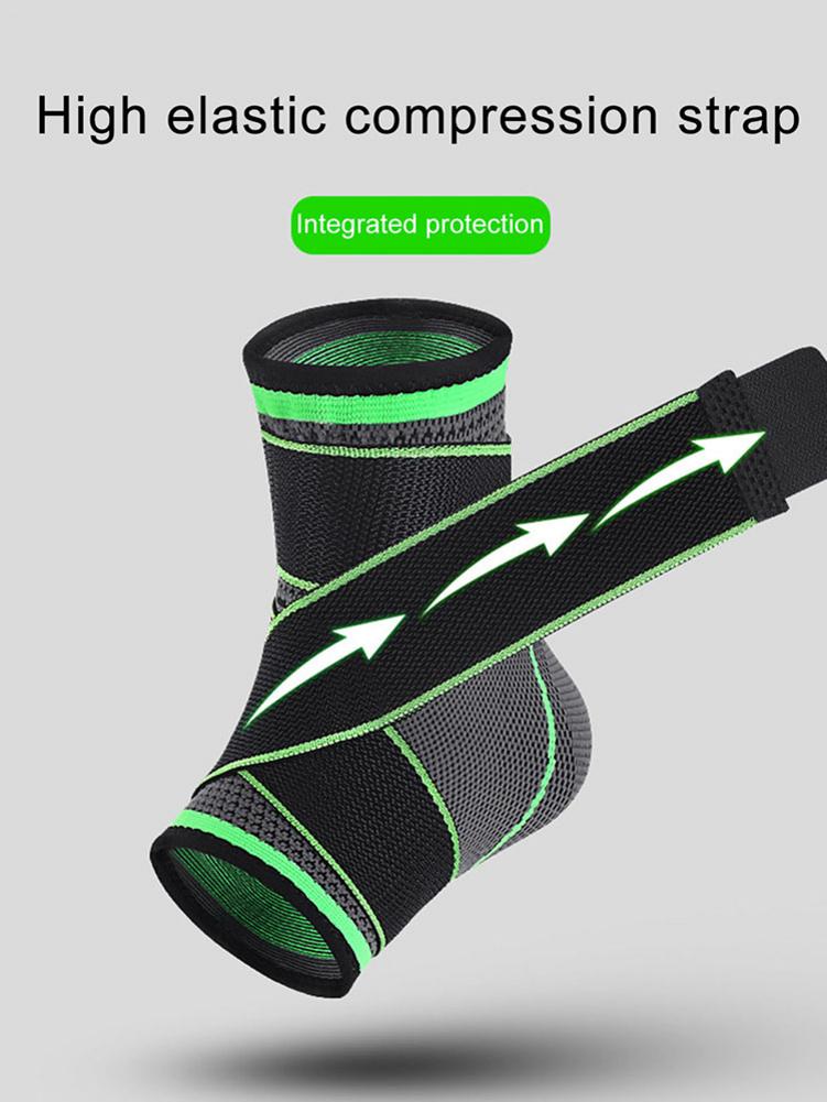 Ankle Support Brace Compression Strap Support Sleeves Sprained Fixed Ankle Recovery Protector Strap Ankle Protection Attachment