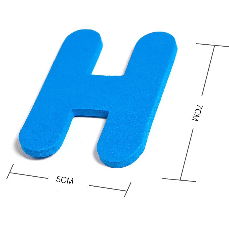 36PCs Baby Bath Toys Letters Numbers Can Stick On The Wall Environmental Toys Floating on the water Safety swimming A-Z 0-9