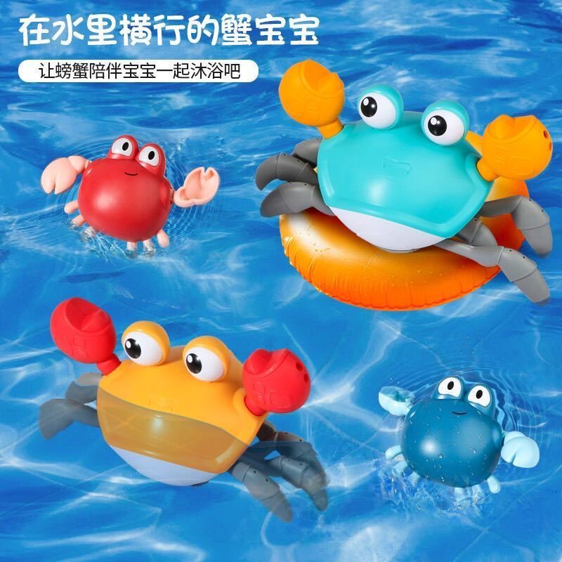 Sommer heißer Baby baden Strand schwimmen seil traktion Baby spielzeug Hand krabben krabben spaziergang ziehen freundlicher