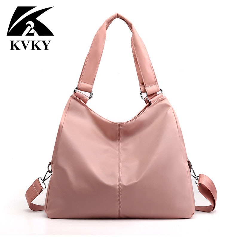 neue Casual Frauen Handtasche Wasserdichte Nylon Schulter Tasche Gute Tragen-beständig Big Tote Messenger Taschen