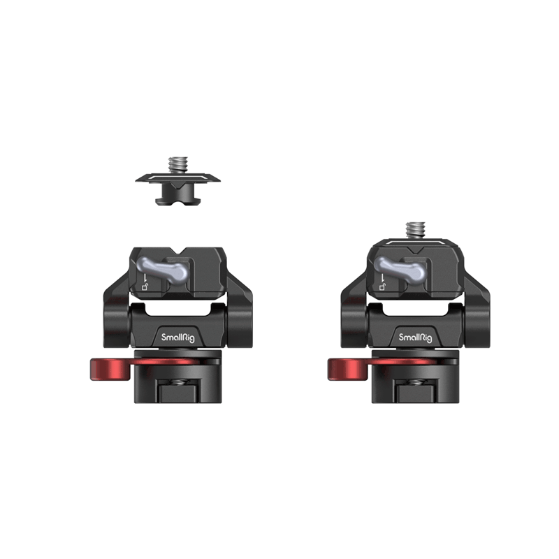 SmallRig -in HawkLock mini Quick Release 1/4”-20 Ball Head Fit Magic Arm Quickly Lock Compatible Monitors LED lights 3600