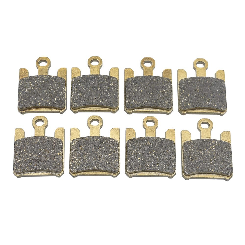 Pastillas de freno delantero y trasero para motocicleta, para Kawasaki Ninja ZX10R, ZX1000, años 2004 a 2007, ZX-6R, ZX636, ZX-6RR, ZX600, ZX, 6R, 636, 6RR, años 2003 a 2006: 4 pair Front