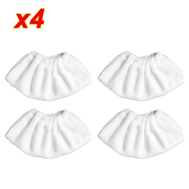 Mop parowy szmaty dla Karcher Easyfix SC2 SC3 SC4 SC5 wymiana mikrofibry podkładka do czyszczenia pokrywa odkurzacz parowy akcesoria: SMT566-4PCS
