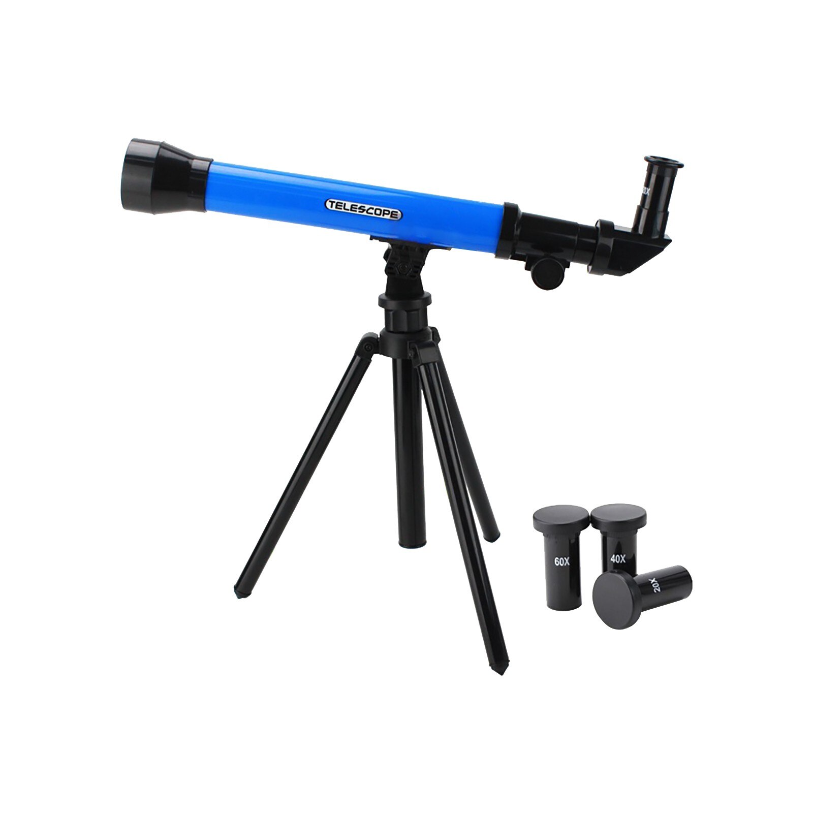 Juguetes de telescopio astronómico para niños, educación científica, Monocular clásico de alta potencia, interactivo para padres e hijos: Morado