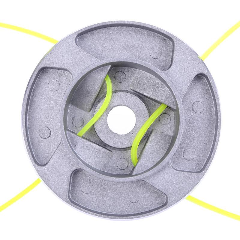 GTBL Alloy Head Metal Trimmer Head ,Brush Cutter Replacement Parts Bump Feed Head For Brush Cutter Grass Trimmer