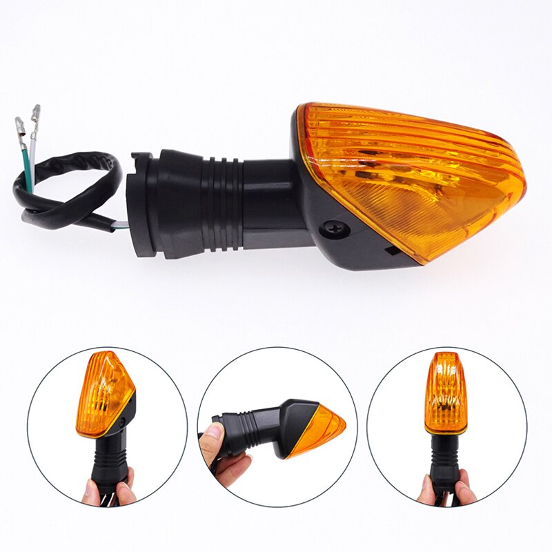 Luces intermitentes delanteras y traseras para motocicleta, luces indicadoras de advertencia para Kawasaki Z750, Z750S, Z1000, NINJA ZX-6R, 2 ZX-6RR.