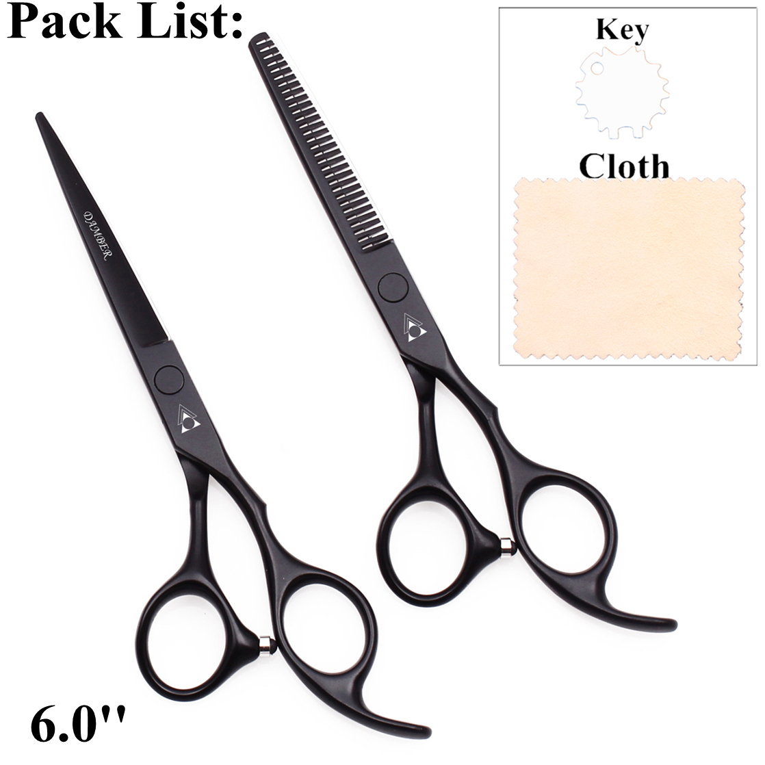 Tijeras para el cabello 5,5 6,0, tijeras profesionales de peluquería, juego de tijeras de peluquero para adelgazar, tijeras para cortar cabello 440C Japón acero 888 #: Beige
