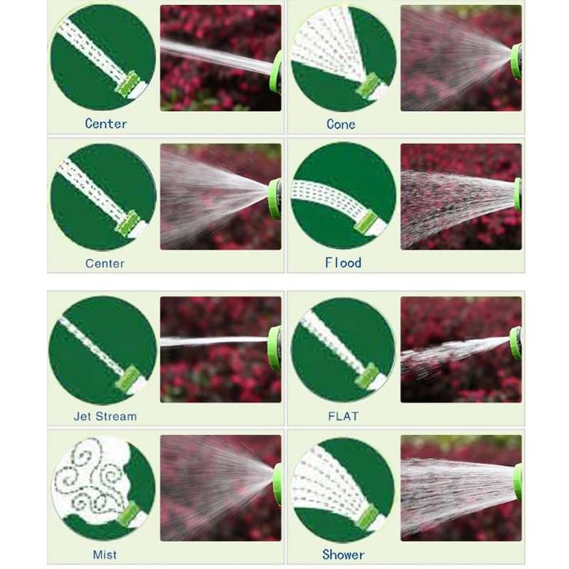 FGHGF multi-fonctionnel économie d'eau haute pression nettoyage pulvérisation Irrigation jardin cuisine voiture les outils du verger