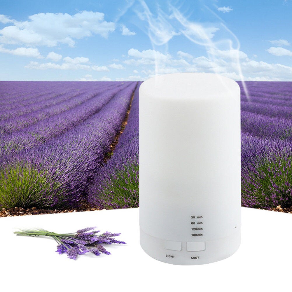 Ultrasone Etherische Oliën Aroma Diffuser Mist Luchtbevochtiger Multi-Colour Led Licht