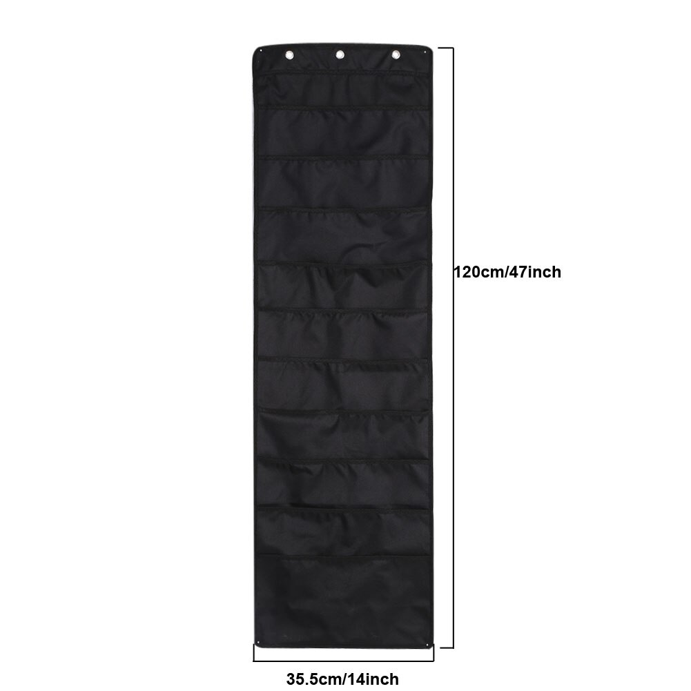 Hanging File Organizer Wall File Organizer With 10 Storage Pockets &amp; 3 Hangers Classroom Office Ployster Wall File Organizer