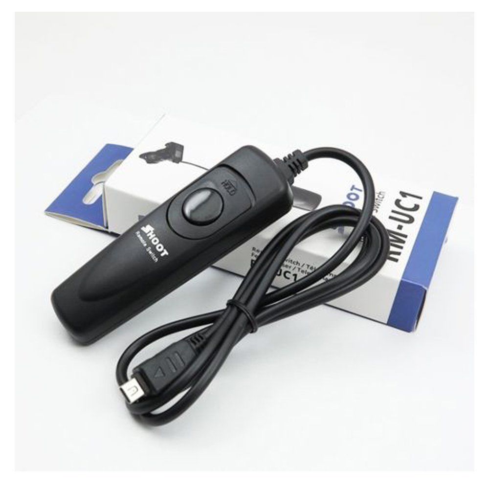 Shutter Remote Cord/Kabel voor Olympus E-P1 E-P2 EP3 E-PL3 E-PL2 E-PL5 E-PM1 XZ1 E-M5 E620 E550 E510 E450 E400 E300 E100 RM-UC1