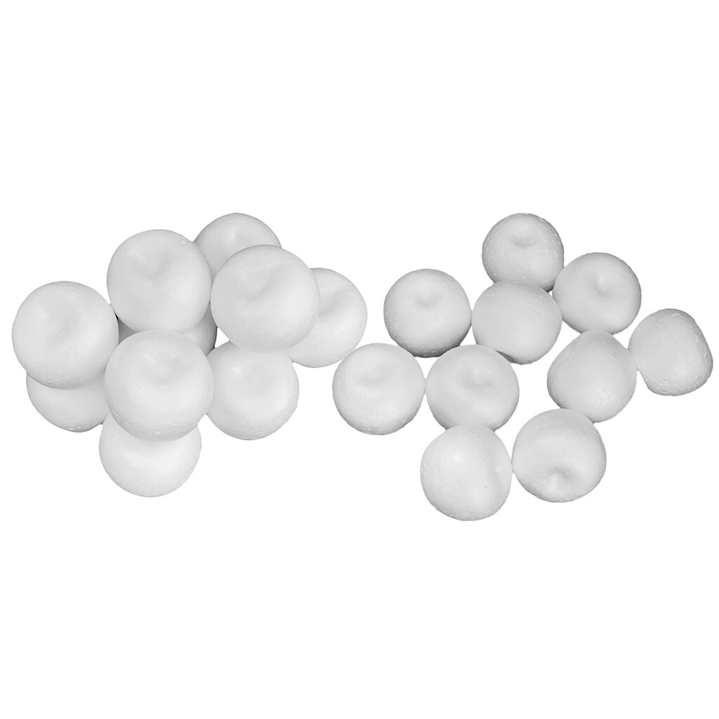 Mousse de polystyrène pour modelage de pommes de noël, 10 pièces, matériel artisanal pour bricolage