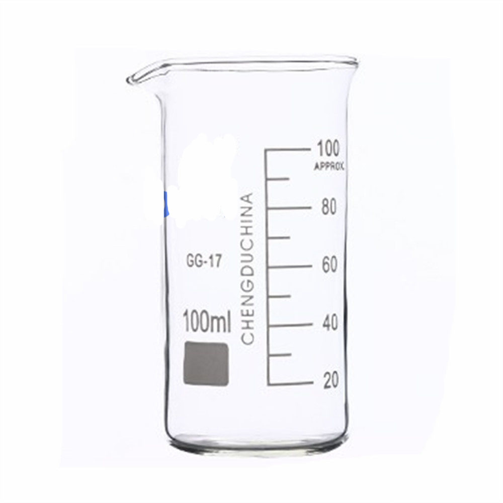 100ml glas bægerglas i høj form kemisk laboratorieglas