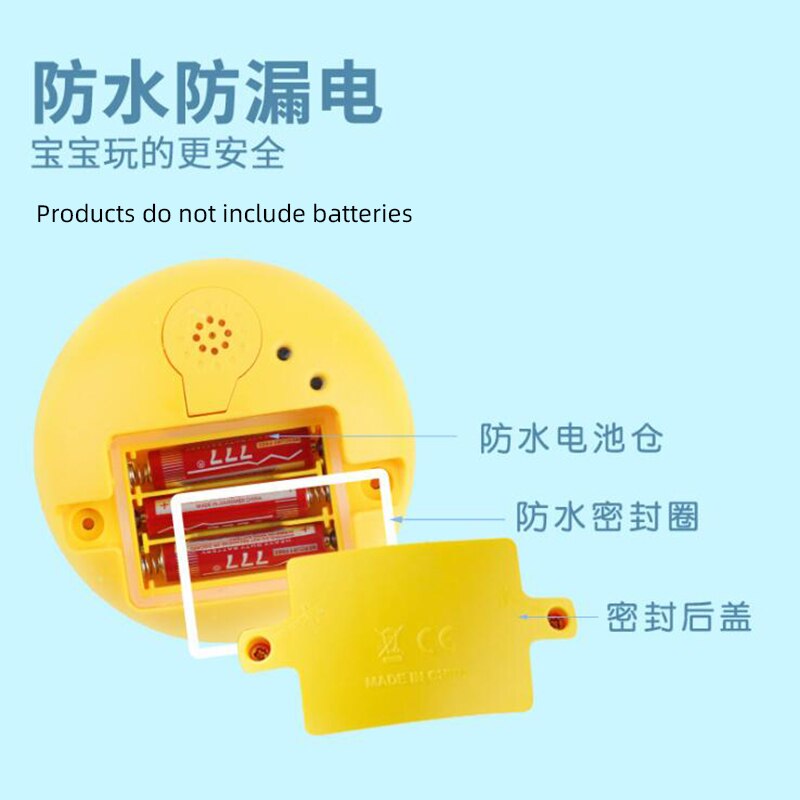 Bad Speelgoed Spuiten Water Licht Draaien Met Douche Zwembad Kinderen Speelgoed Voor Kinderen Peuter Zwemmen Party Badkamer Led Licht Speelgoed