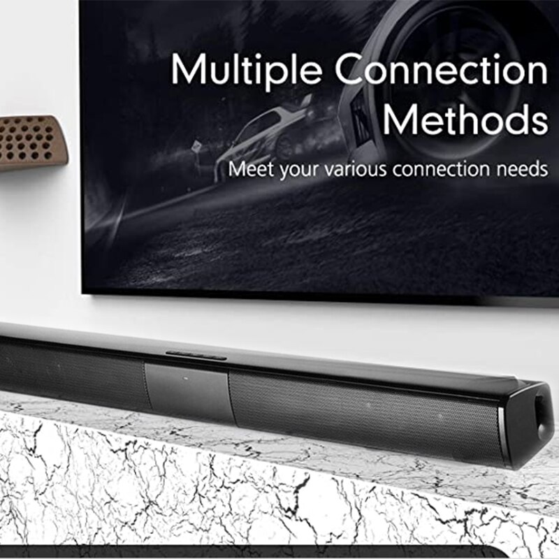 40W 20W Draadloze Bluetooth Soundbar Stereo Speaker Home Theater Tv Geluid Bar Subwoofer Muziekspeler